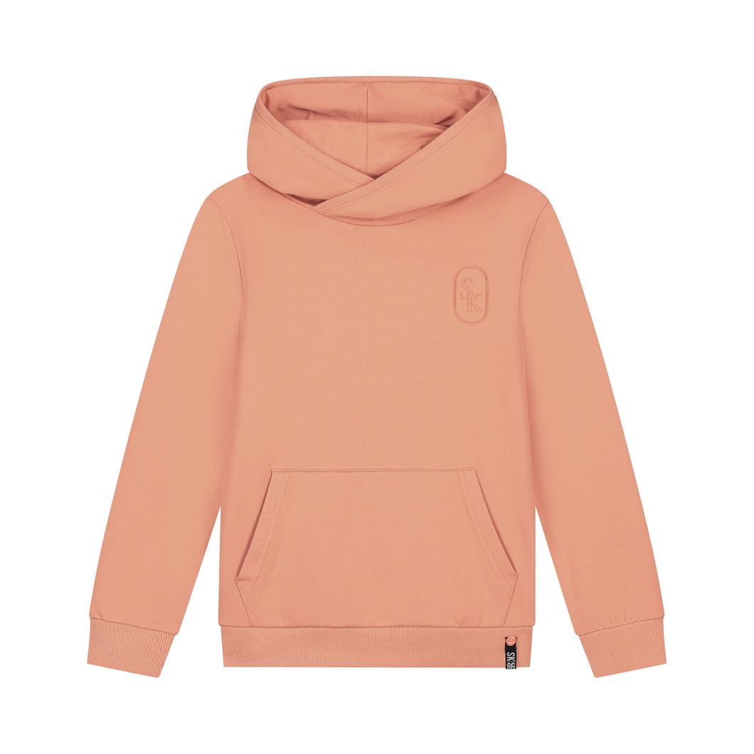 Hoodie Basic Sil Peach